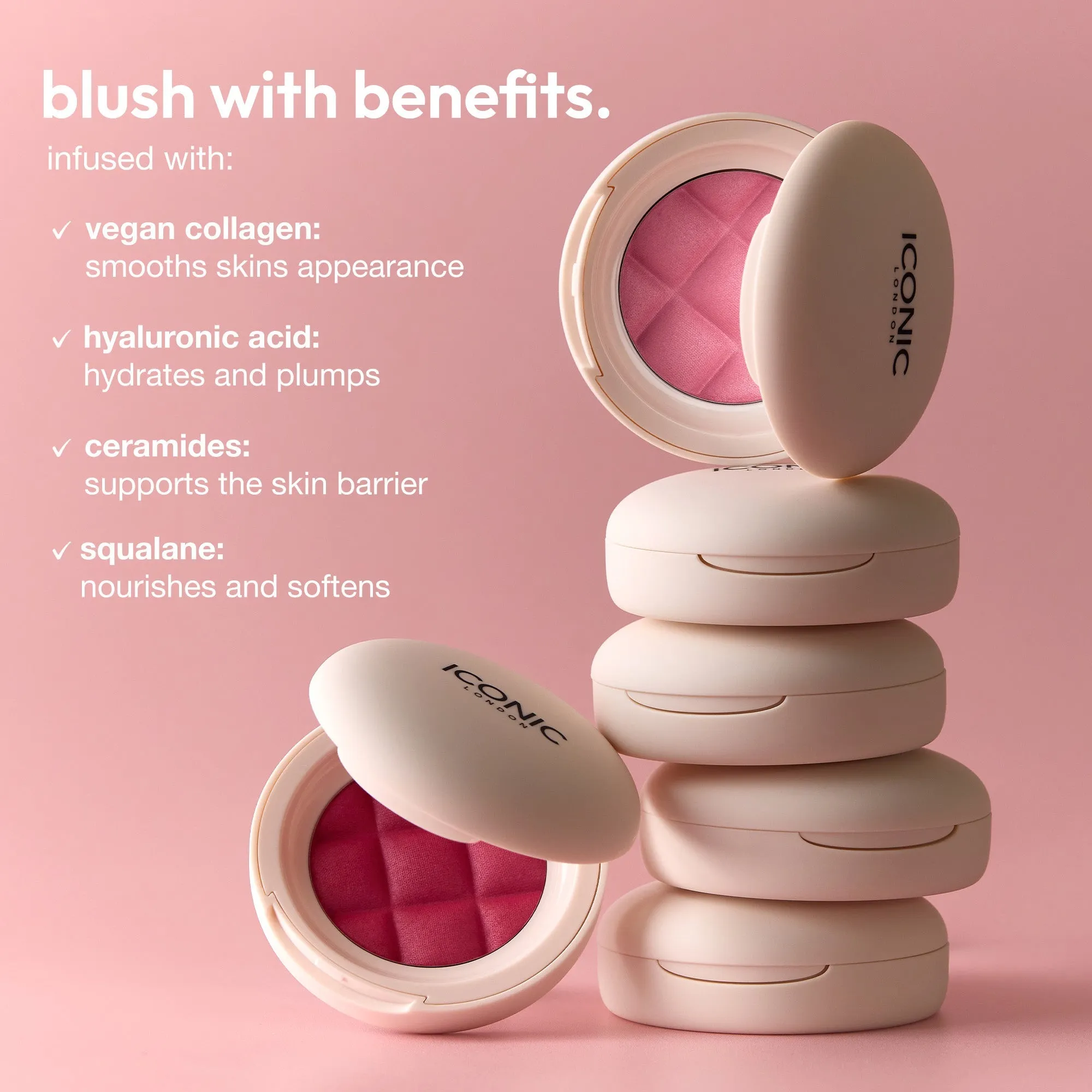 Soft Touch Buildable Blurring Blush sold by ICONIC London product image thumbnail 3