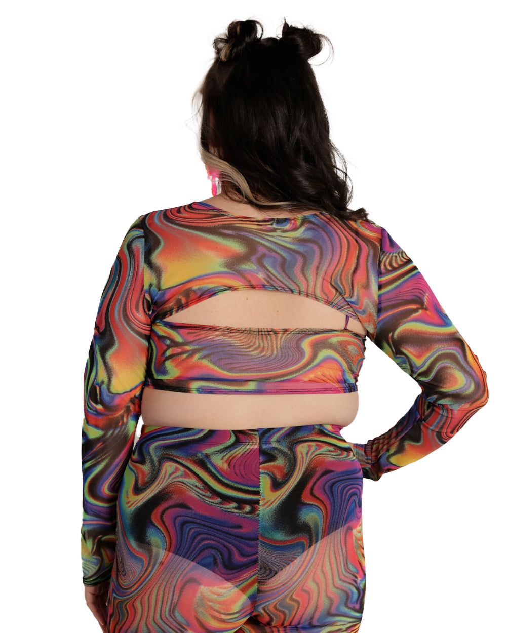 Groovy Gal Ultra Crop Long Sleeve sold by iHeartRaves product image thumbnail 13