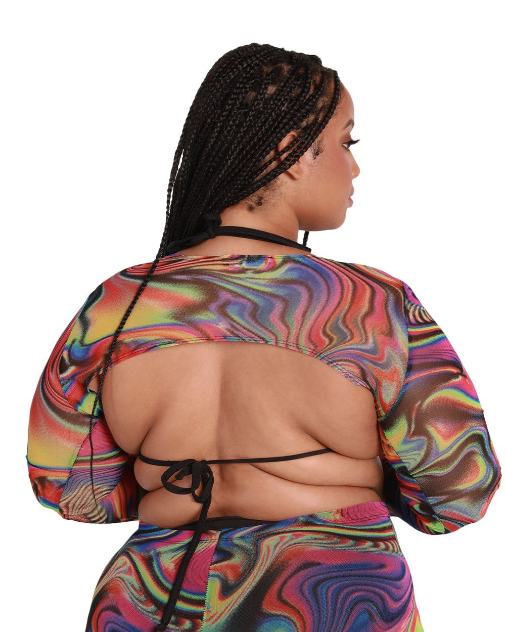 Groovy Gal Ultra Crop Long Sleeve sold by iHeartRaves product image thumbnail 9