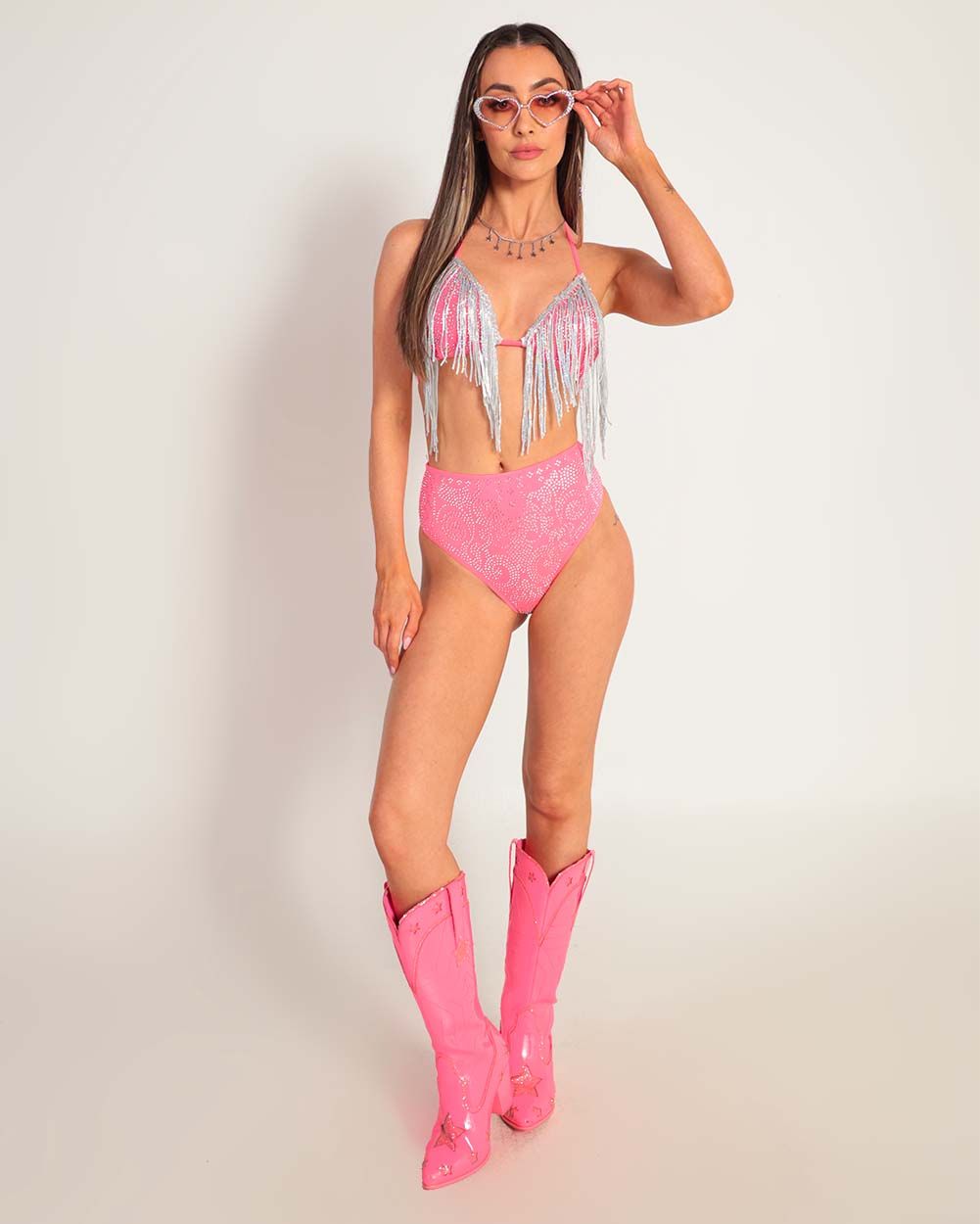 Magic Moves Rhinestone Booty Shorts sold by iHeartRaves product image thumbnail 2