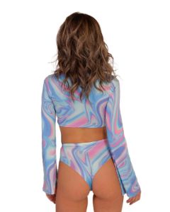 Rainbow Swish O-Ring Top sold by iHeartRaves