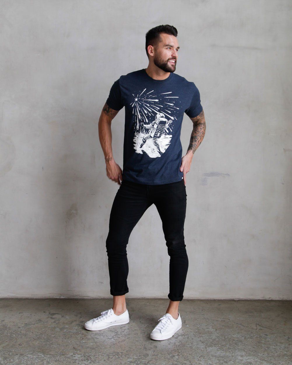 Star Fire Tee sold by iHeartRaves product image thumbnail 3