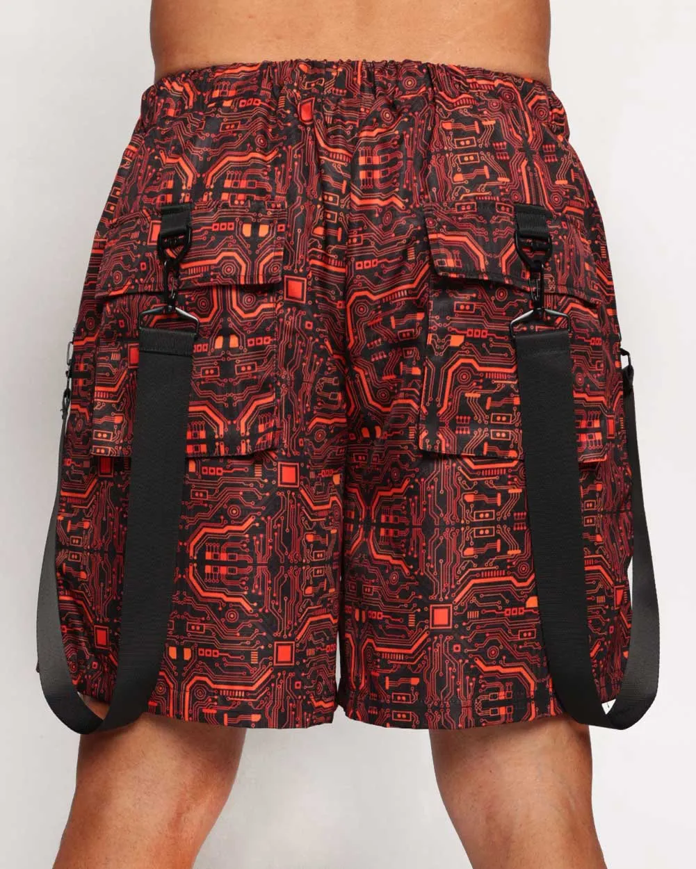 Electro Techno Cargo Shorts sold by iHeartRaves product image thumbnail 2