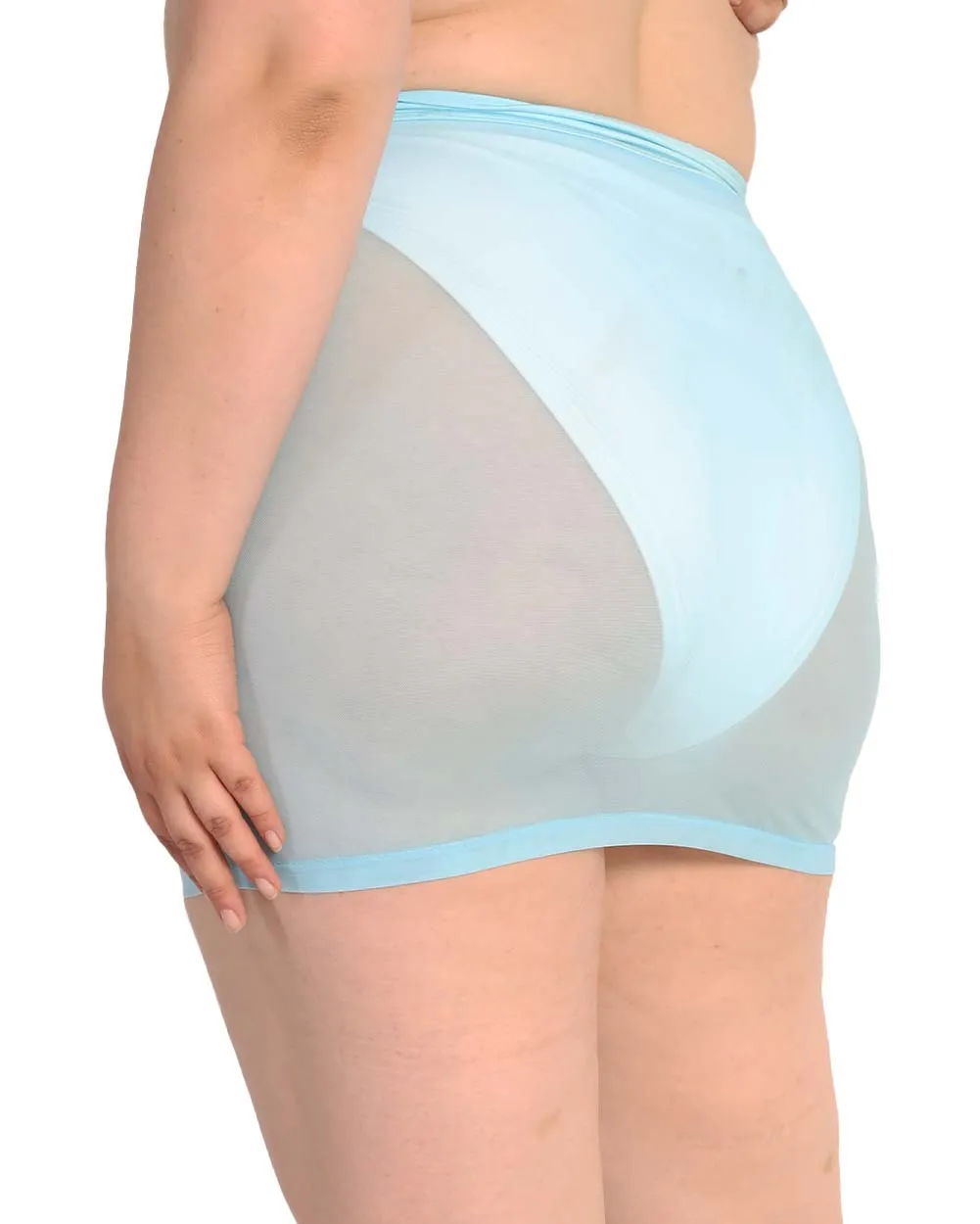 Up 2 No Good Mesh Mini Skirt sold by iHeartRaves product image thumbnail 4