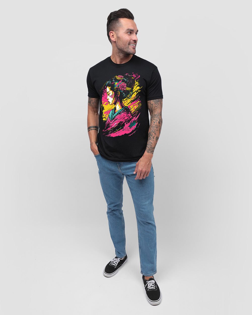 Neon Geisha Tee sold by iHeartRaves product image thumbnail 5