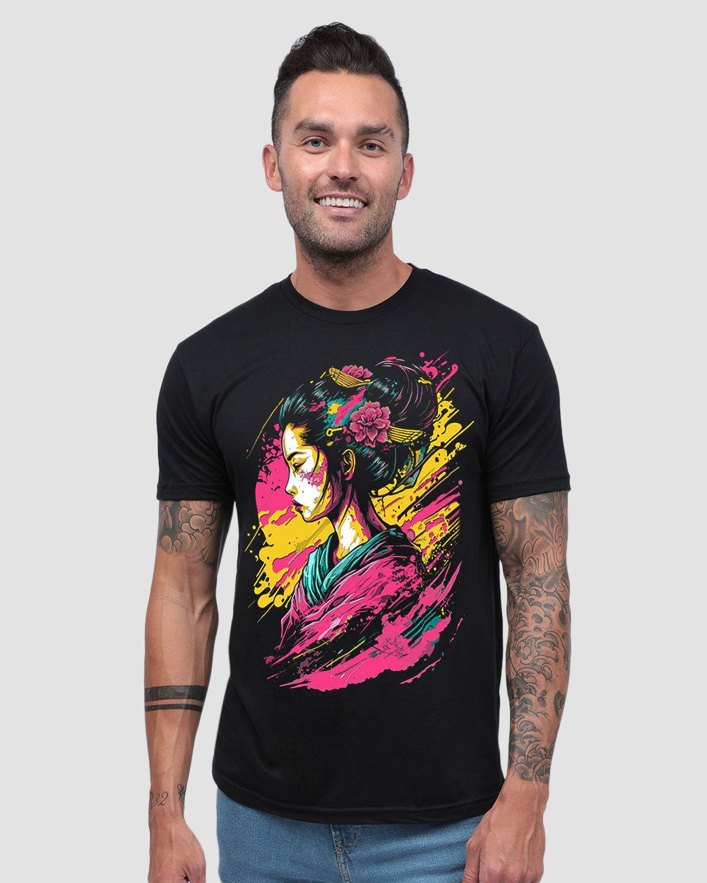 Neon Geisha Tee sold by iHeartRaves product image thumbnail 2
