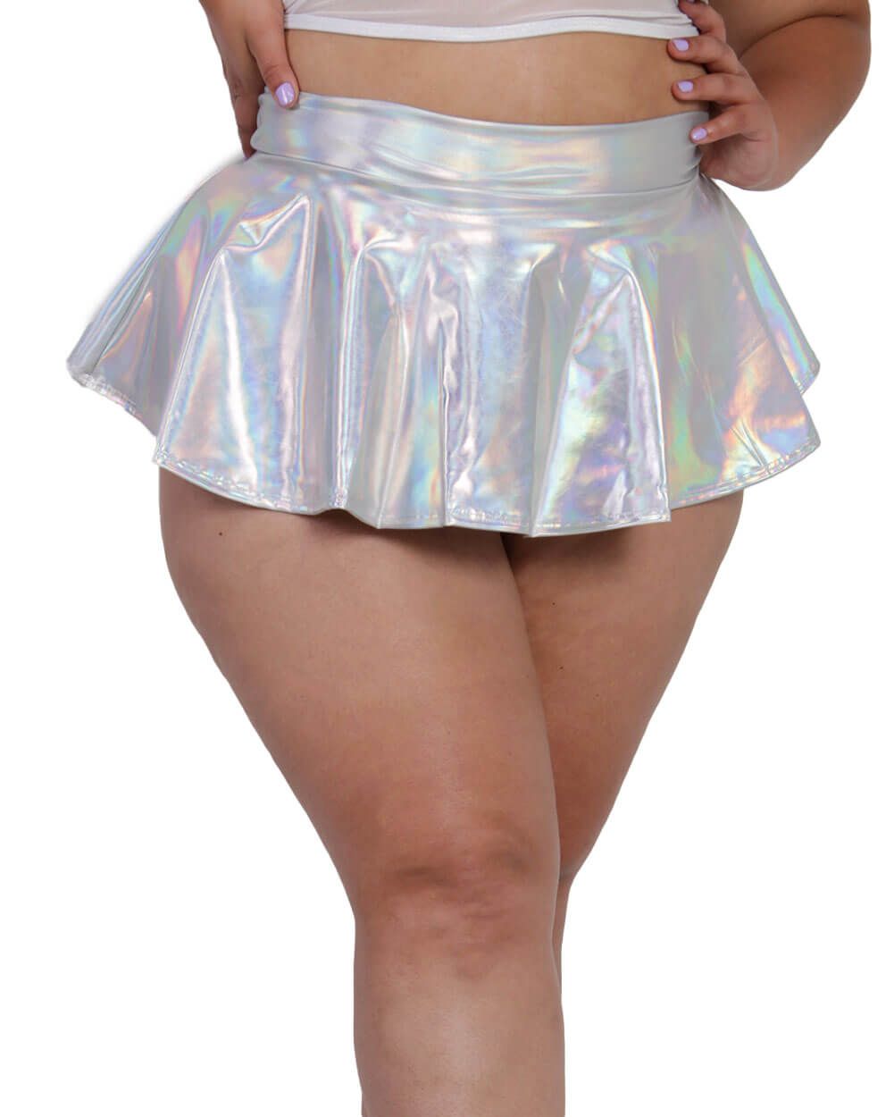 Space Date Holo Mini Skirt sold by iHeartRaves product image thumbnail 7