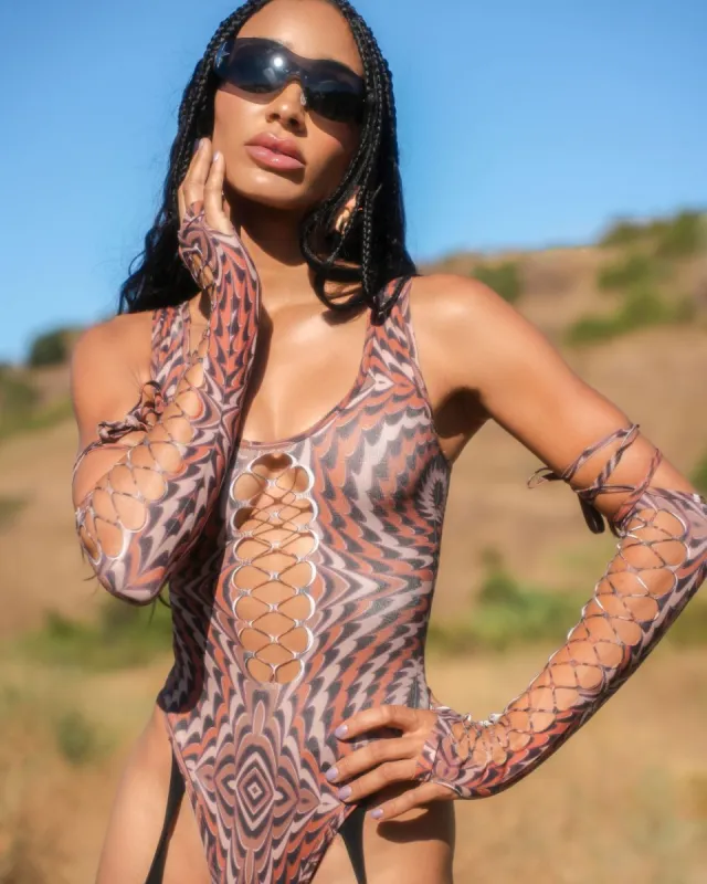 Woodland Escapades Bodysuit Set sold by iHeartRaves