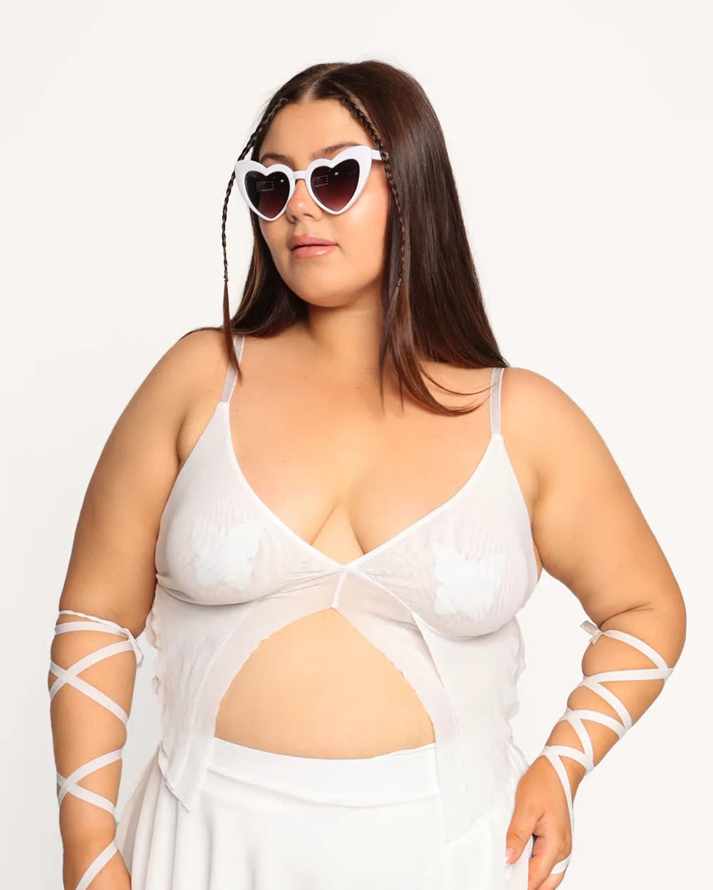 Dark Arts Top - White sold by iHeartRaves product image thumbnail 4
