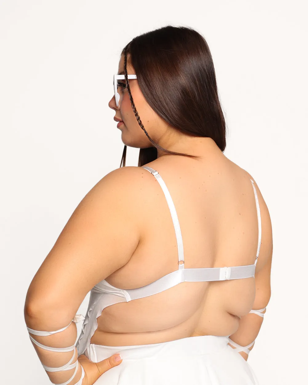 Dark Arts Top - White sold by iHeartRaves product image thumbnail 5