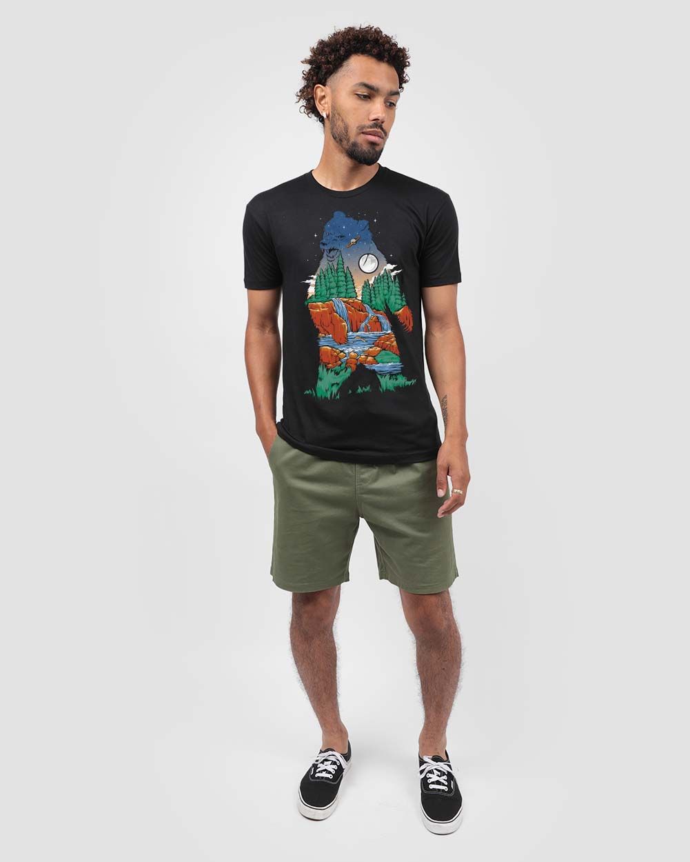 Grizzly Instincts Tee sold by iHeartRaves product image thumbnail 3