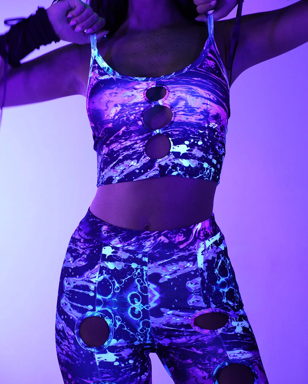 Neon Nostalgia Cutout Top sold by iHeartRaves product image thumbnail 2