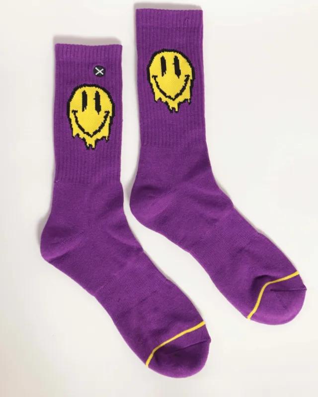 Total Mood Melty Smiley Socks sold by iHeartRaves