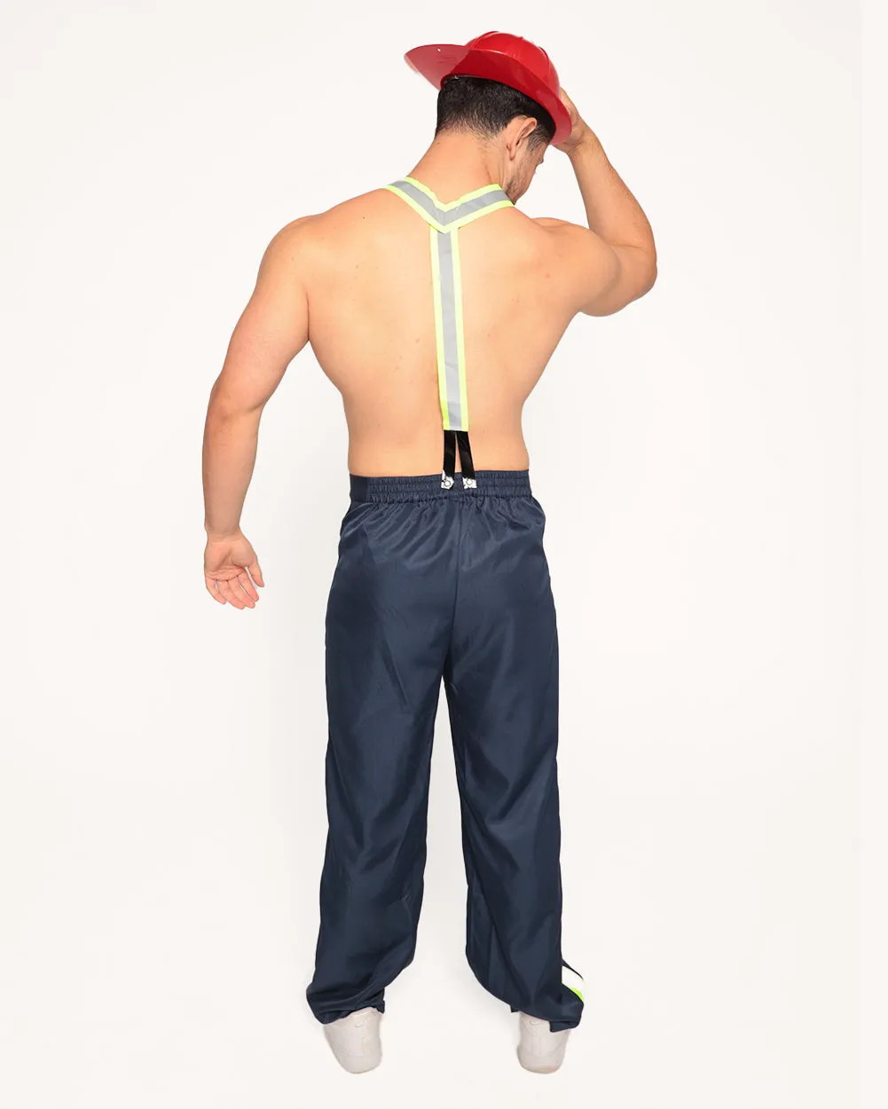 Hot Shot 2-Piece Fireman Hunk Costume sold by iHeartRaves product image thumbnail 2