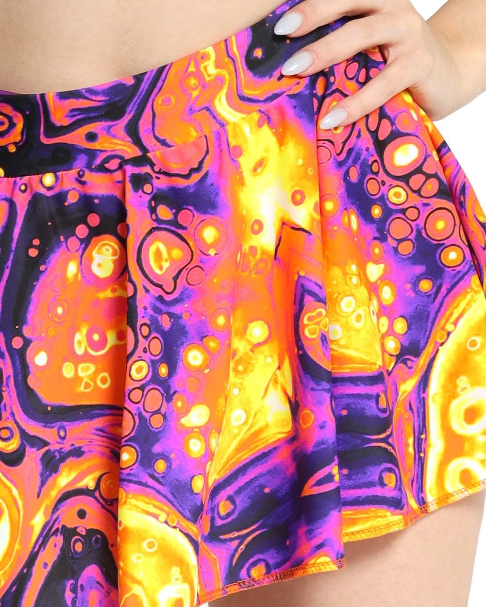 Rolita Couture Hazard Bath Bad Girl Mini Skirt sold by iHeartRaves product image thumbnail 2