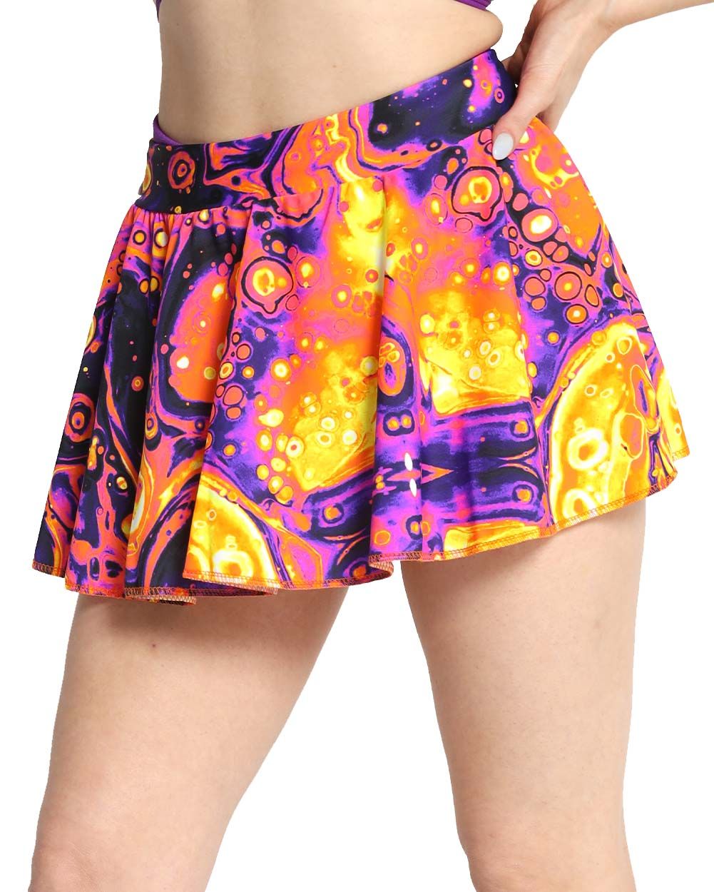 Rolita Couture Hazard Bath Bad Girl Mini Skirt sold by iHeartRaves product image thumbnail 4
