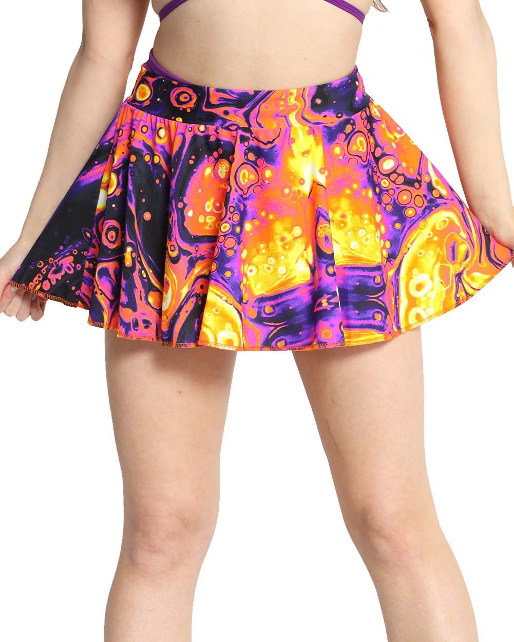 Rolita Couture Hazard Bath Bad Girl Mini Skirt sold by iHeartRaves