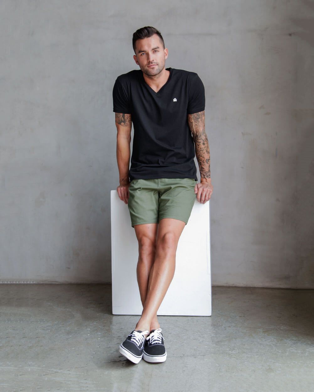 V-Neck Tee - Branded sold by iHeartRaves product image thumbnail 3