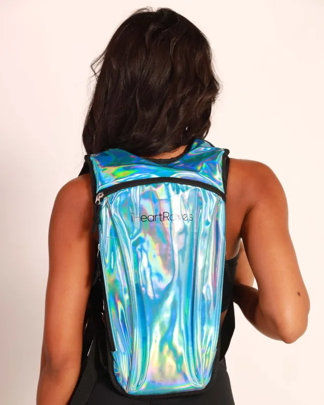 Icy Breeze Baby Blue Holo Hydration Pack sold by iHeartRaves
