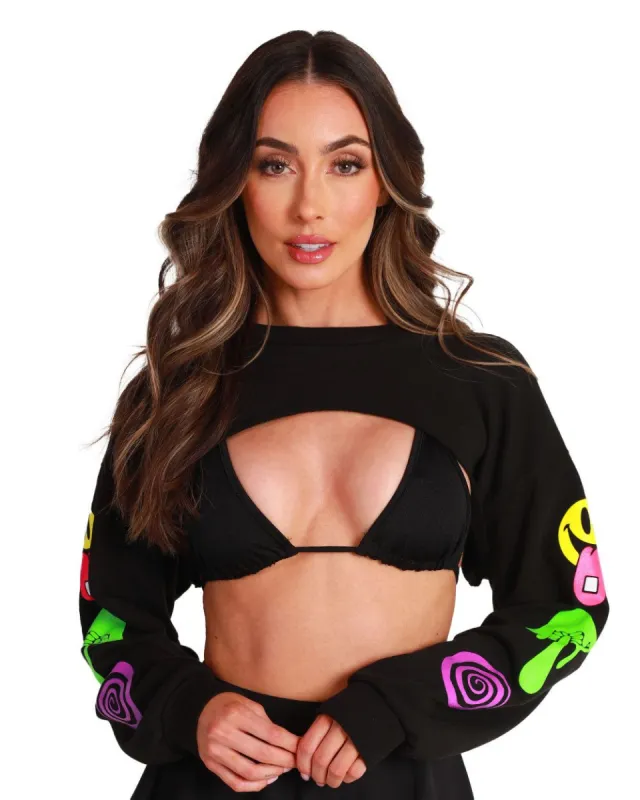 Melty Magic Ultra Crop Top sold by iHeartRaves