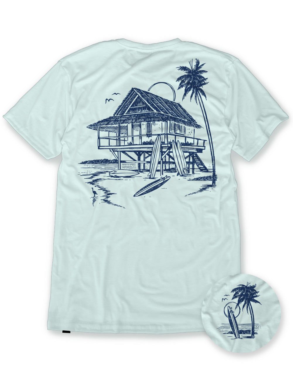 Beach Bungalow Tee sold by iHeartRaves