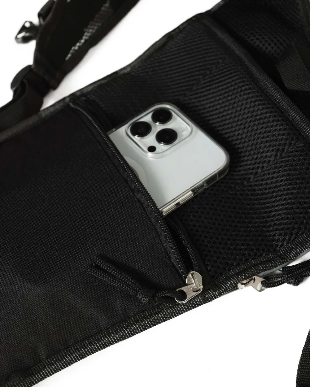 Alison Wonderland x iHR Psychedelic Adventures Holo Hydration Pack with Back Pocket for Anti-Theft sold by iHeartRaves product image thumbnail 4