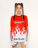SLANDER x iHR Raging Inferno Unisex Longsleeve Jersey sold by iHeartRaves