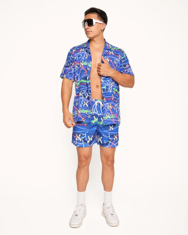 Excision x iHR High Voltage Men's Camp Outfit sold by iHeartRaves