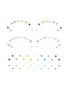Lunautics Proud AF Rainbow Cut Crease Jewels sold by iHeartRaves