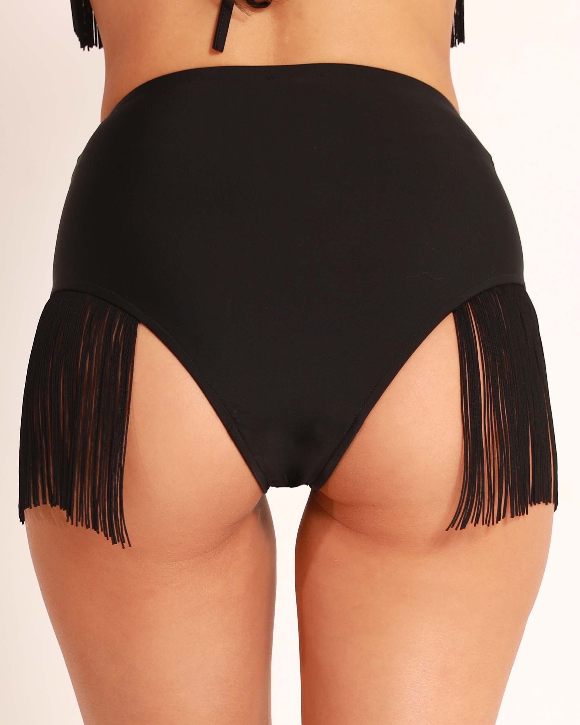 Lace Flower Fields Fringe Bottoms sold by iHeartRaves product image thumbnail 3