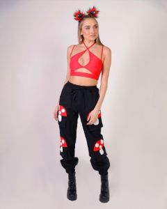 Shroomy Baby Unisex Joggers with Mushroom Pockets sold by iHeartRaves