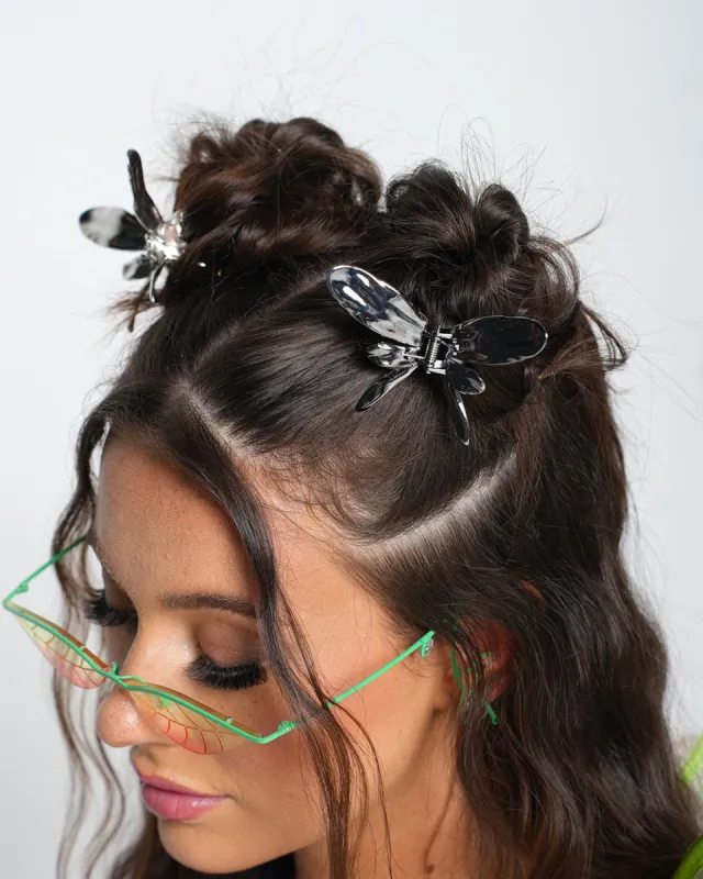 Mystic Fables Butterfly Hair Clips sold by iHeartRaves