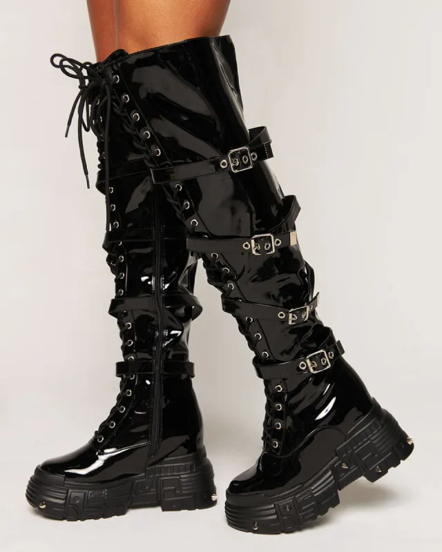 Anthony Wang Distinxion Thigh Boots sold by iHeartRaves