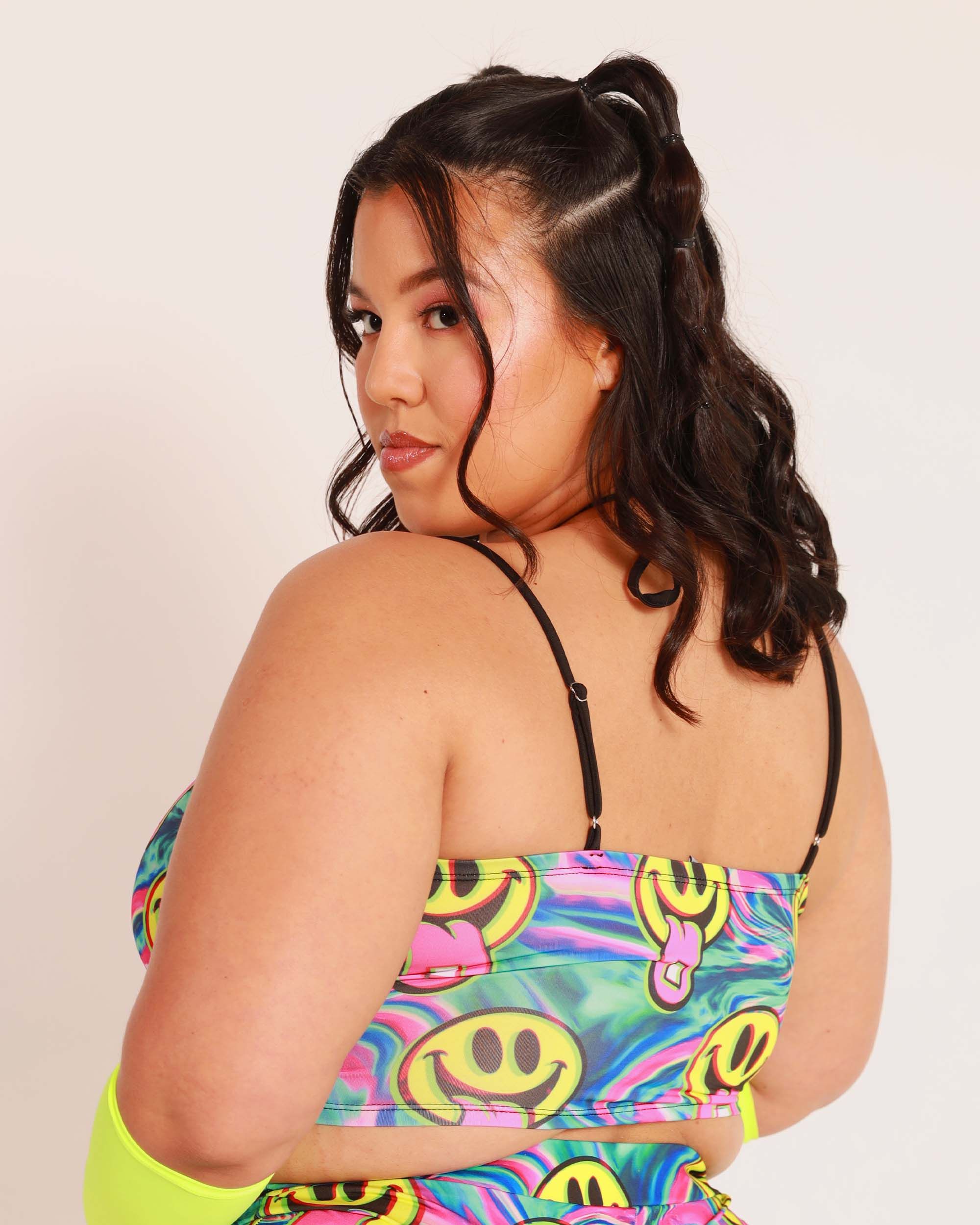 Good Mood Smiley Cutout Top sold by iHeartRaves product image thumbnail 10