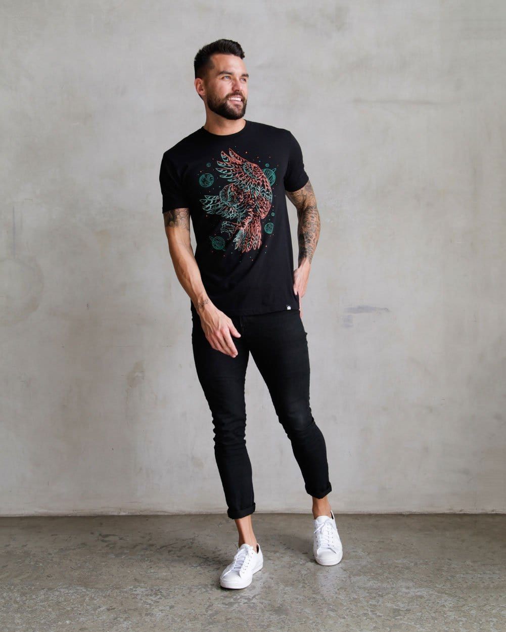 Universal Guardian Glow-in-the-Dark Tee sold by iHeartRaves product image thumbnail 5