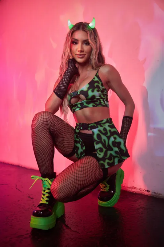 Ignite My Fire Clasp Outfit sold by iHeartRaves