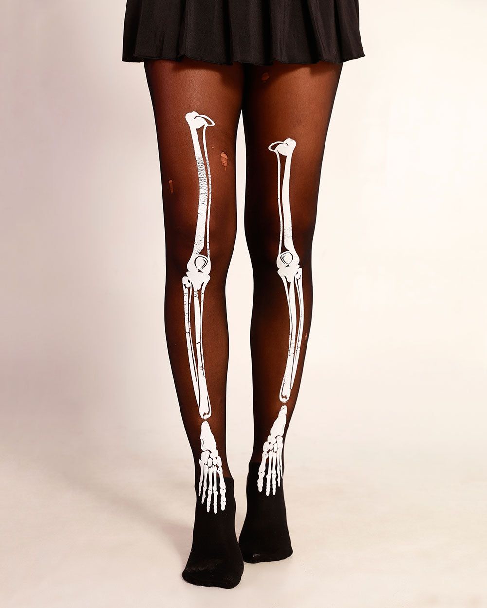 Spookfest Skeleton Outline Tights sold by iHeartRaves