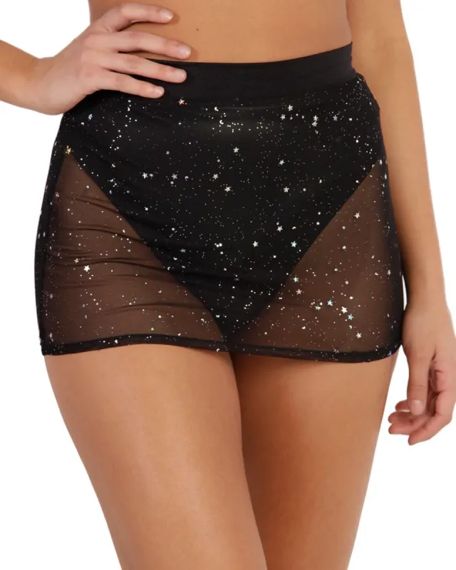 Holo Star Mini Skirt sold by iHeartRaves