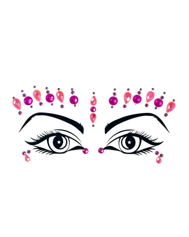 Lunautics Minds Eye UV Reactive Face Jewels sold by iHeartRaves