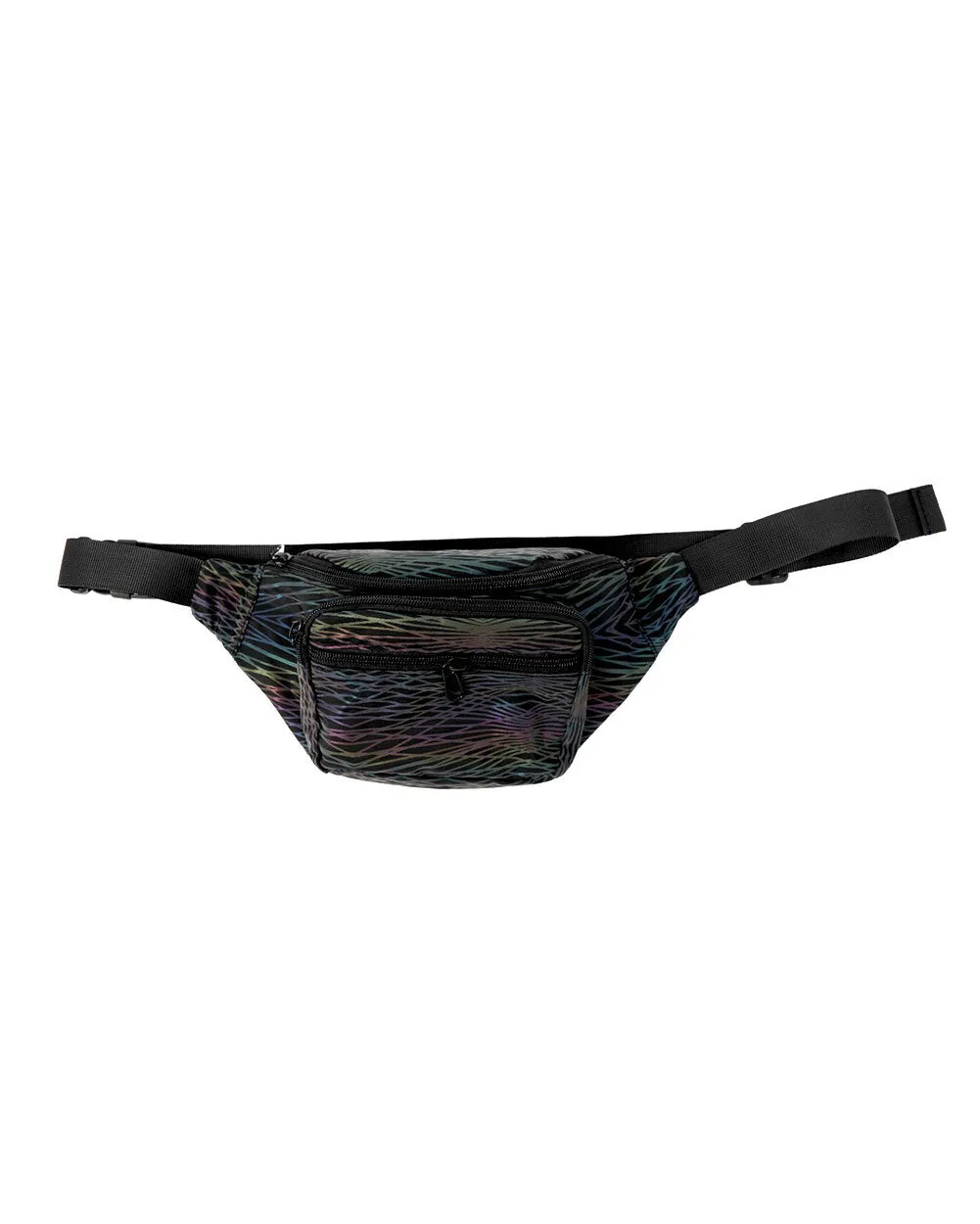 Deep Night Rainbow Reflective Fanny Pack sold by iHeartRaves product image thumbnail 3