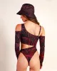 Circuit Board Long Sleeve Cutout Bodysuit sold by iHeartRaves