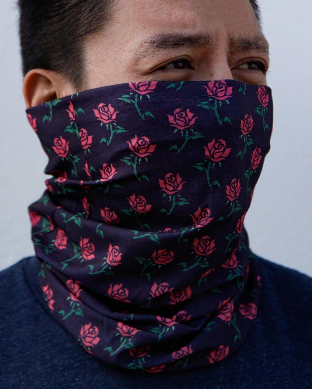 Roses Seamless Mask Bandana sold by iHeartRaves product image thumbnail 2