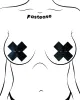 Pastease X Marks the Spot Cross Pierced Pasties sold by iHeartRaves