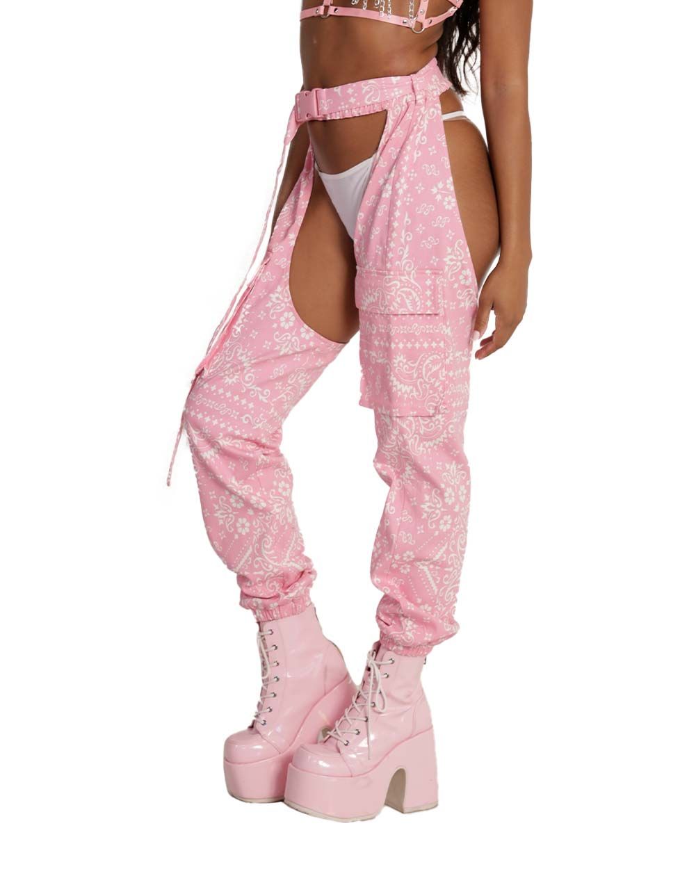 Paisley Frenzy Speed Clasp Chaps sold by iHeartRaves product image thumbnail 4