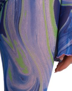 Blue Blossom Bell Bottoms sold by iHeartRaves