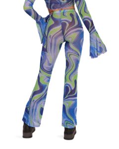 Blue Blossom Bell Bottoms sold by iHeartRaves