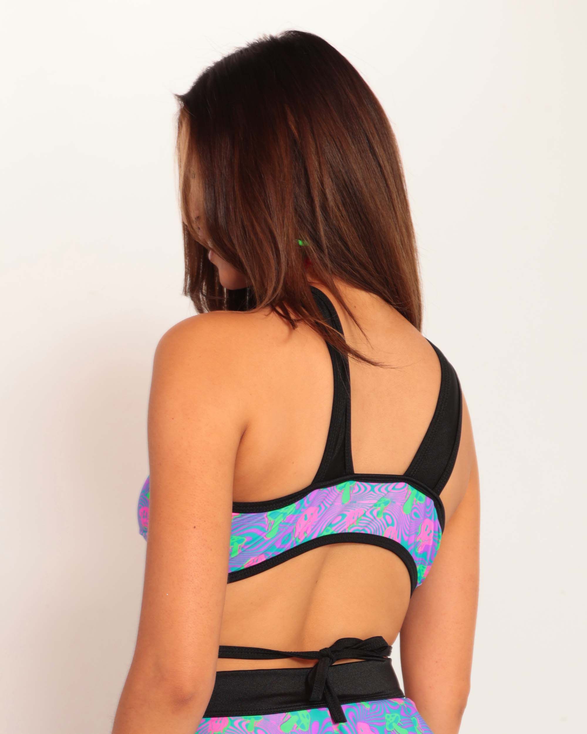 Rolita Couture x iHR Laced & Lit Goddess Wrap Top sold by iHeartRaves product image thumbnail 9