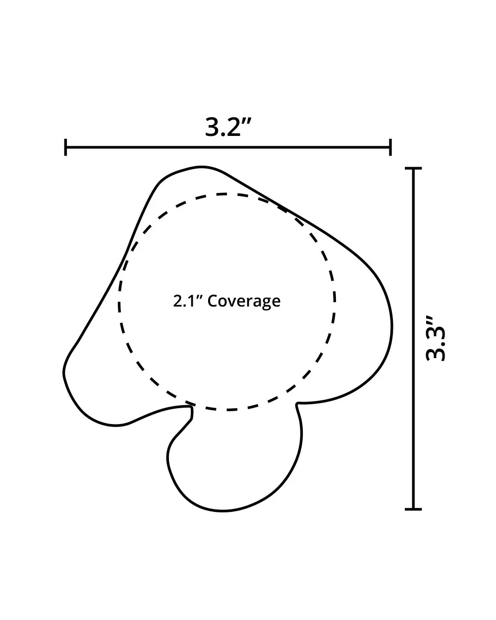 Pastease Neon Glitter Mushroom Pasties sold by iHeartRaves product image thumbnail 3