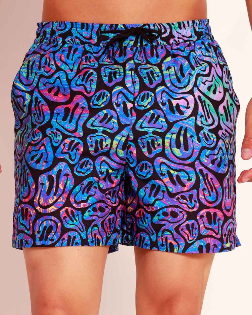 Hardcore Happiness Men's Shorts sold by iHeartRaves