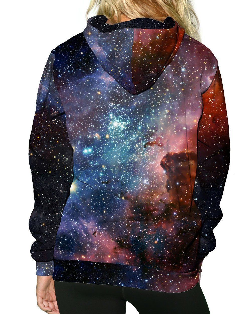 Milky Way Pullover Hoodie sold by iHeartRaves product image thumbnail 4